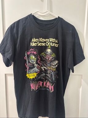 Killer Klowns From Outer Space Graphic Tee - Black